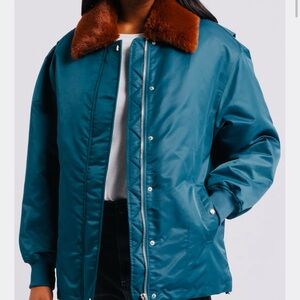 BLANK NYC FAUX FUR JACKET